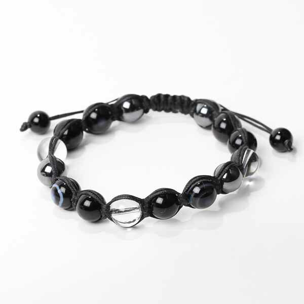 MG　編みブレス 〜魔除け・厄除け2〜 縁結び 出雲 天然石 パワーストーン アナヒータストーンズ