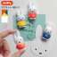 【メール便送料無料】ミッフィー マグネット 4個入 ホワイト ミックス パステル[ミッフィー miffy マグネット グッズ 磁石 かわいい おしゃれ ギフト]