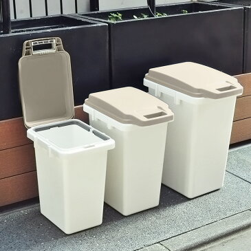 ゴミ箱 防臭 ワンハンドルペール 33L 日本製 ロック付き 臭い漏れしにくい メーカー直送