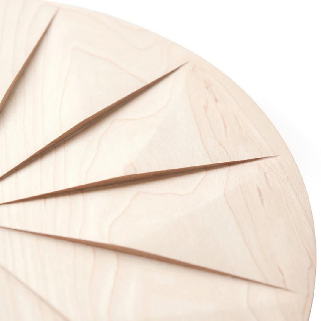 【BF限定P10倍】 時計 壁掛け時計 北欧 おしゃれ 天然木 静音 連続秒針 静か 掛け時計 アナログ時計 ナチュラル シンプル スイープムーブメント 可愛い 誕生日 新生活 プレゼント ギフト SHADY WALL CLOCK MAPLE