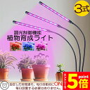 \エントリーでP5倍 お買い物マラソン/植物育成ライト LED植物育成灯 室内栽培ランプ 3つ照明モード 9段階調光 観葉植物 3ヘッド式ライト 5v 60w ...