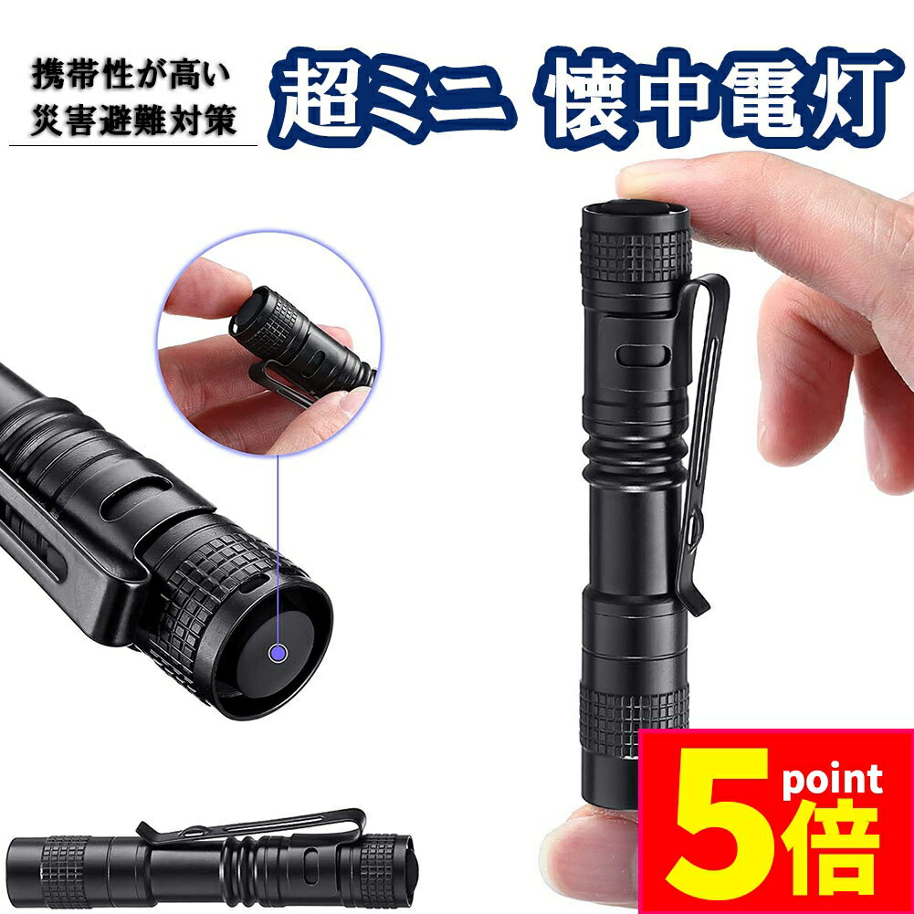 ★期間限定ポイント5倍★懐中電灯 LED 懐中電灯 小型 ペンライト フィンガー ハンディ LEDライト 超ミニ ..