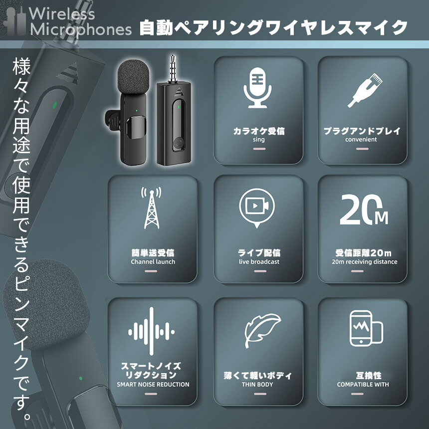 �磻��쥹�ޥ��� �ԥ�ޥ��� 3.5mmü�� AUX ��ñ��³ �������� ���åȤ���ޤ� �ѥ����� ���ԡ����� ���� ���� �ץ饰���ץ쥤 Ͽ�� ���� �饤���ۿ� ��� ������ ����� �б� ����å׼� 360�뽸�� �Υ����ڸ� ư�� �ۿ� �쥳���ǥ���