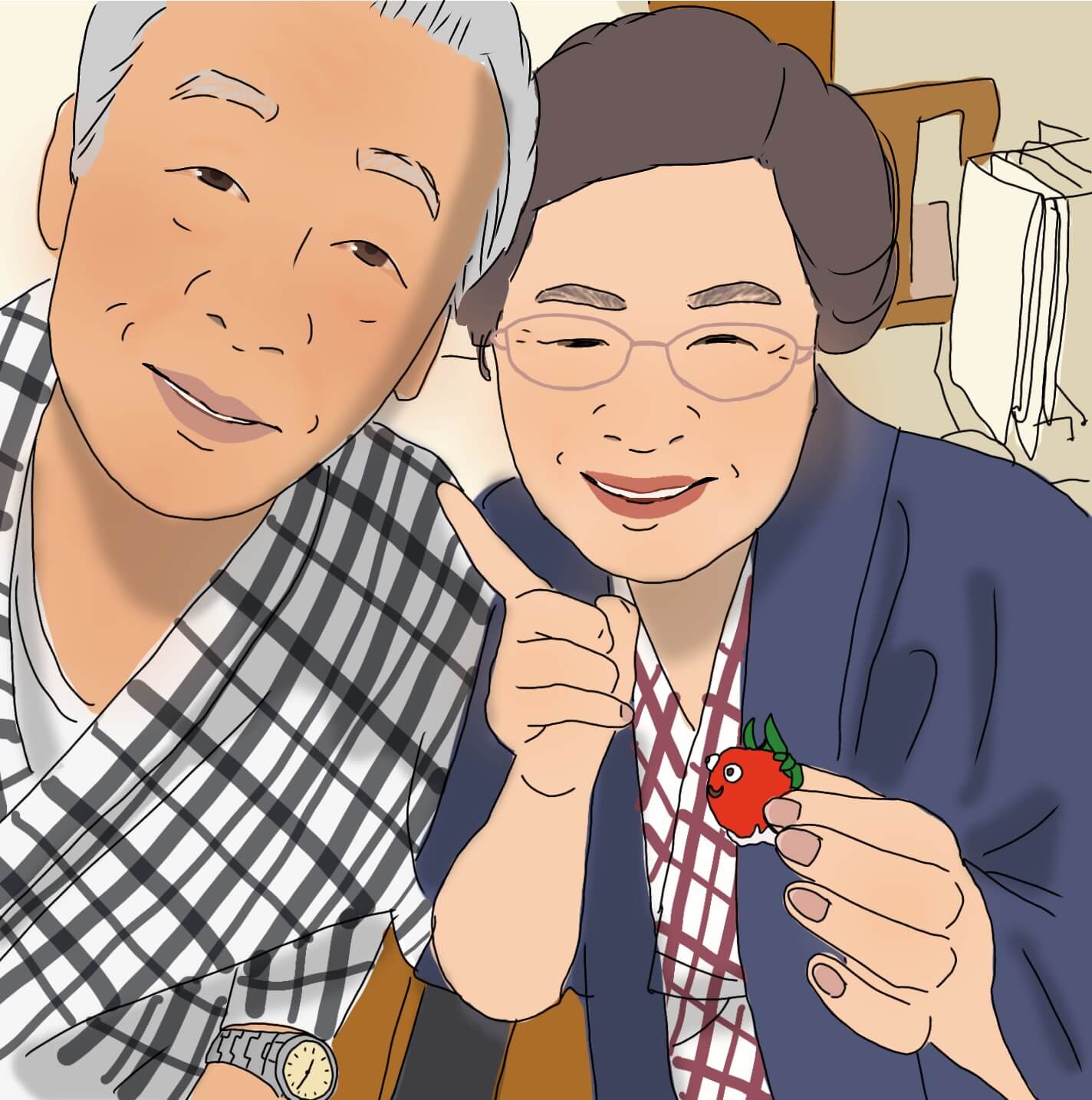 似顔絵プレゼント「キャンバスボードとフレームの似顔絵」記念日 プレゼント 彼氏 彼女 夫 妻 結婚記念日 カップル アニバーサリー おすすめ 誕生日プレゼント ...