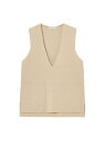 【SALE/50%OFF】【セットアップ対応商品】ミラノリブポケットジレ ANAYI アナイ トップス その他のトップス ベージュ ブラック ホワイト【RBA_...