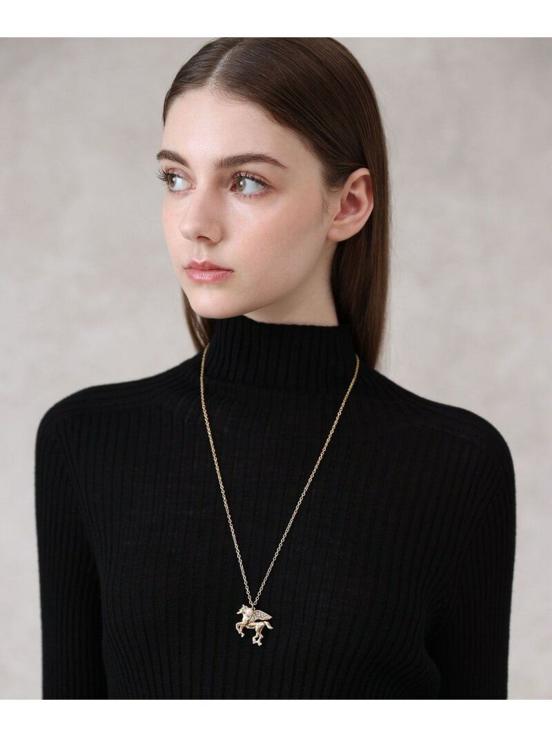 ペガサス*パールチャームネックレス ANAYI アナイ アクセサリー・腕時計 ネックレス ゴールド【先行予約】*【送料無料】[Rakuten Fashion]のサムネイル