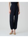 【セットアップ対応商品】ストレッチサテンワークパンツ ANAYI アナイ パンツ その他のパンツ ベージュ ネイビー【送料無料】[Rakuten Fashion...