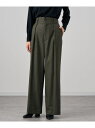 【SALE/40%OFF】ラメストライプパンツ ANAYI アナイ パンツ その他のパンツ カーキグリーン【RBA_E】【送料無料】[Rakuten Fashi...