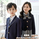 入学式スーツ 子供 セーラー服 キッズ 男の子 女の子 卒業式 4点/5点/6点セット 上下セット ネクタイ付き ソックス フォーマル シャツ キッズ ジュニア 子供服 ミニスカ 学生服 七五三 可愛い お受験 華やか 100cm-180cm