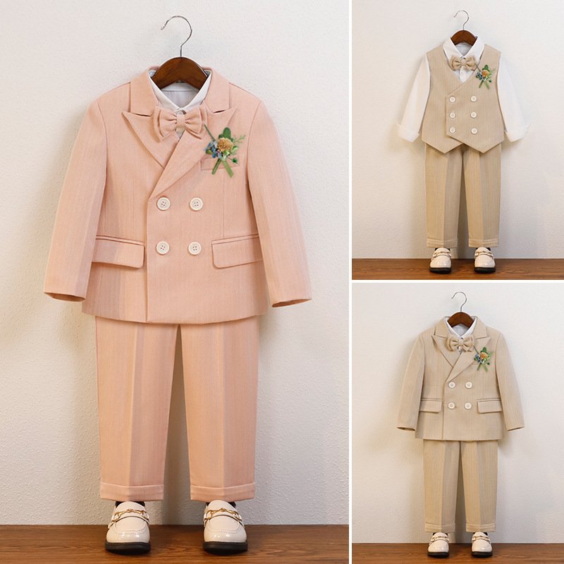 Rakuten - フォーマルスーツ 6点セット 5点セット 男の子 フォーマル 子供スーツ キッズ 子供 子供服 入園式 80cm 90cm 100cm 110cm 120cm 130cm 140cm 入学式 七五三 卒業式 結婚式 発表会 卒園式