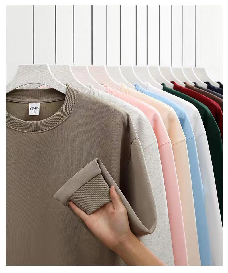 トレーナー スウェット メンズ レディース ペア 長袖 Tシャツ 春 秋 冬 薄手 おしゃれ 長持ちで肌触りが良い おしゃれ オススメ トップス ゆったり 大きい カジュアル 大きいサイズ 無地 春 秋 冬 人気 - 2