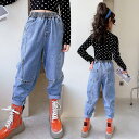 送料無料 キッズ 子供服 ジーンズ デニムパンツ キッズ 子供服 ジーンズ デニムパンツ 長ズボン 女の子 キッズ デニム パンツ ダメージ ストレッチ デニム 女の子 ダンス ジーパン ジーンズ 13…