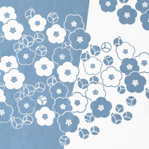 手ぬぐい「桃柄 ブルー」ももの花/ひなまつり/...の紹介画像2