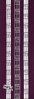【令和六年デザイン】【数量限定】手ぬぐい「2024年三社祭限定手ぬぐい 三縞角字 紫紺色（紫系）」浅草／角文字／木札／祭り／江戸／神輿／担ぎ手／年号入り／粋／手拭い