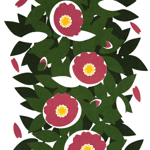 手ぬぐい「さざんか」サザンカ/山茶花/冬の花/...の紹介画像2
