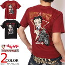 The BRAVE-MAN ベティブープ 半袖Tシャツ BBB-2528 ブレイブマン BETTY BOOP 刺繍