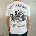 FLAG STAFF ミッキーマウス 半袖 Tシャツ 452511 フラッグスタッフ MICKEY MOUSE 刺繍