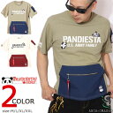 PANDIESTA PDJ-ARMY ポケット 半袖Tシャツ 554950 パンディエスタ 刺繍 ワッペン