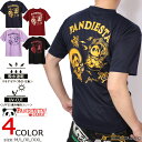 PANDIESTA パンディエスタ 風雷神 ドライメッシュTシャツ 582864 吸汗速乾 半袖Teeポスト投函の為※日時指定・代引き・ラッピング不可