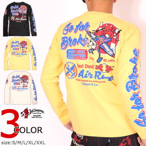 テッドマン TEDMAN AIR RACE ロンT TDLS-319 長袖Tシャツ ロングTシャツ エフ商会【SS122-10】