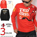 TEDMAN 巨大テッドマン ロンT TDLS-360 エフ商会 長袖 Tシャツ ロングTEE【SS122-20】