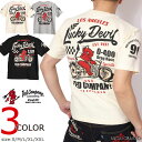 テッドマン MOTORCYCLE 半袖 Tシャツ TDSS-542 TEDMAN エフ商会【SS122-20】
