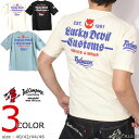 毎月1日はワンダフルP増量★TEDMAN メカニック・テッドマン 半袖Tシャツ TDSS-572 エフ商会