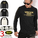 マラソン期間中 エントリーでP増量★当店別注 新作 VANSON バンソン ラグラン ドライ長袖 Tシャツ ACVL-903 吸汗速乾 抗菌防臭 UVカットスタンダードサイズ スポーツウェア トレーニング ランニング ホームウエア