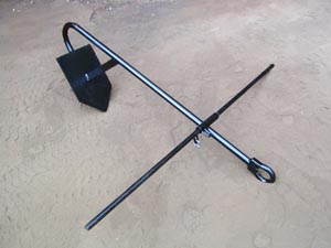 【製造直売】AMA 係船係留 片爪錨 50kg 単品配送 39