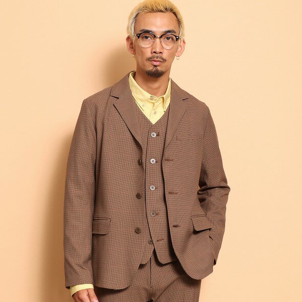 (ローター) ROTAR Houndstooth Vest rt2372018