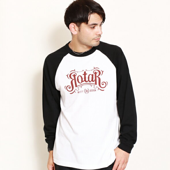 (ローター) ROTAR WITTY DESIGN raglan LS Tee rt2457606