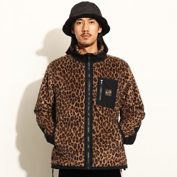(ローター) ROTAR Leopard fleece blouson rt2472022