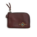 (ローター) ROTAR Liscio leather Studs Zipper wallet rt2489013(4)