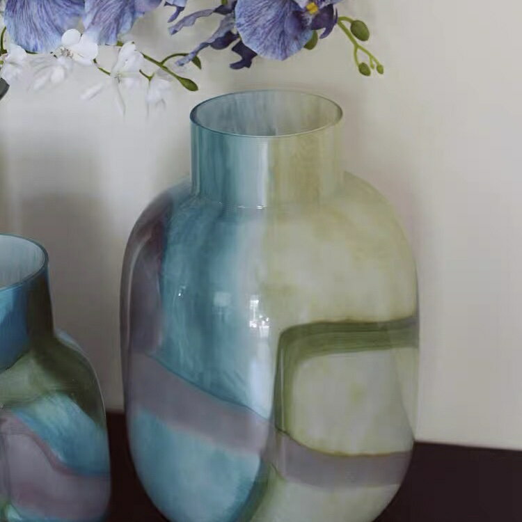 楽天市場】フラワーベース マーブル模様の通販