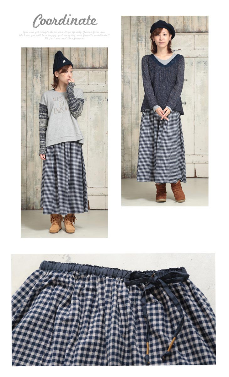 45R 新品未使用コットンリネンクシュクシュギンガムスカート 楽天市場】CUBE SUGAR ネル先染めストライプ/ギンガム柄ギャザー