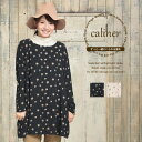 CALINER(カリネ) コットンスラブたんぽぽプリントチュニック【レディース】【カリネ】【3150 ...