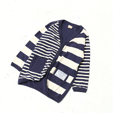キッズ商品在庫処分【50%OFF/送料無料】OFICIAL TEAM(オフィシャルチーム) BORDER CARDIGAN(4色) 【TAG】【キッズ】【PL】【親子コーデ】【110cm】【120cm】【130cm】【140cm】【男の子】【女の子】 【店頭受取対応商品】