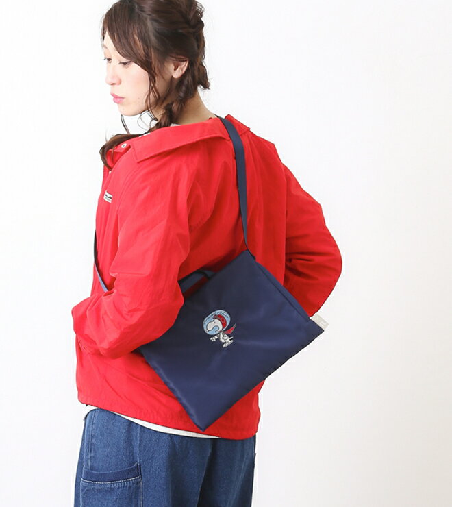 【セール除外商品】ROOTOTE(ルートート) Sacoche SCサコッシュピーナッツ3K(2色)【TAG】【PL】【バッグ】【鞄】【スヌーピー】