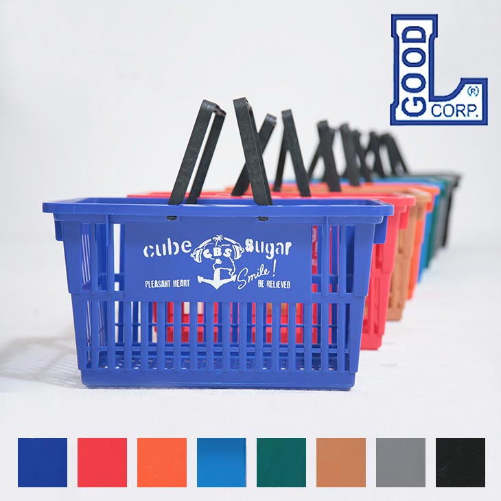 BIG BASKET CO.（ビッグバスケットカンパニー）×CUBE SUGAR BASKET（8色 ...