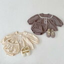 2カラー キッズ ブラウス かぼちゃパンツ セット 韓国子供服 66cm〜100cm