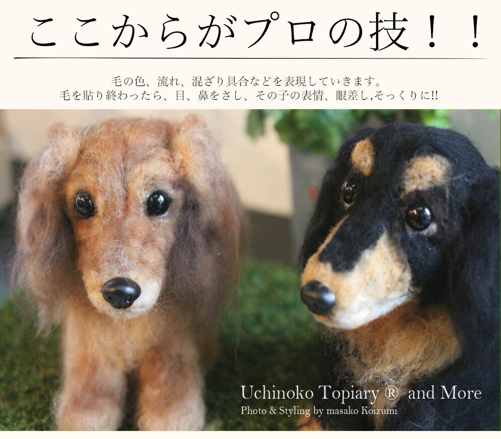 【オーダーメイド/柴犬】ペットそっくりのお人形...の紹介画像2