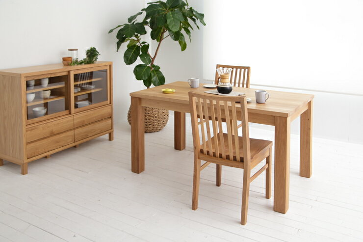 天然木ニレ無垢材を贅沢に使用し、自然塗料にこだわった優しいダイニングベンチ［つばき／118ベンチ］