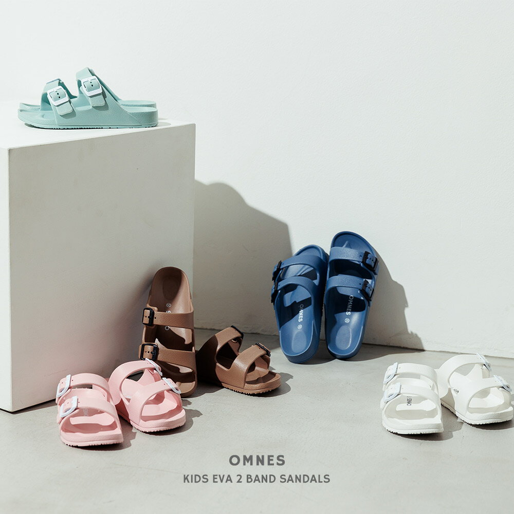 【OMNES】キッズ EVA 2バンドサンダル カジュアルサンダル ビーチサンダル 子ども用 子供用 ジュニア 男の子 女の子 洗える HAPTIC ハプティックのサムネイル