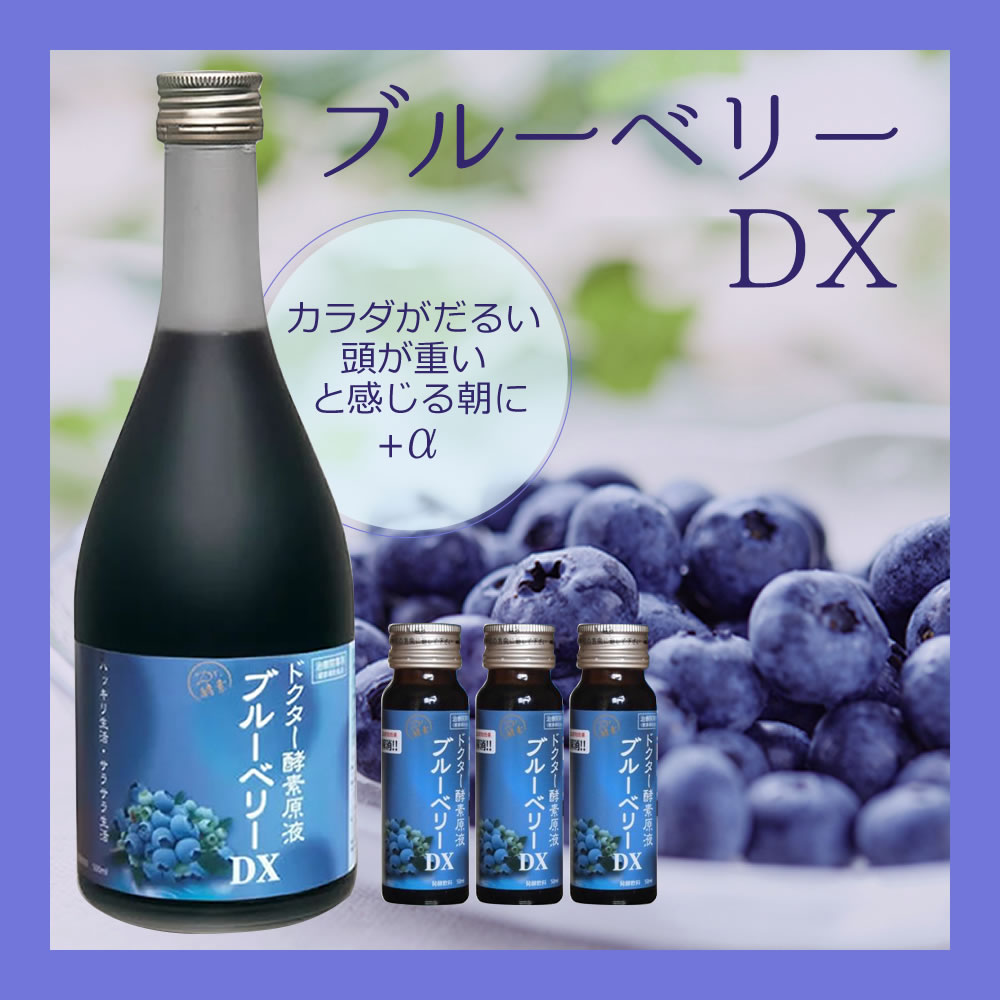 ドクター酵素原液 ブルーベリーDX 50ml×...の紹介画像2