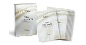 【今だけ美容成分高配合のプラセンタ配合2層式ローションTY2プレゼント!♪】アクシージア ビューティーフォース エアリー フェイス マスク<シート状マスク> 7枚入り