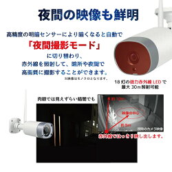 防犯カメラワイヤレス500万画素屋外屋内選べるカメラ1台セットドームバレットレコーダーセットHDD1TB付属av-k5001ew