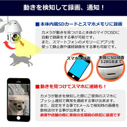 防犯カメラワイヤレス屋外PTZ旋回機能スピードドームカメラ夜間対応WiFiスマホ監視カメラAV-IPCAM08ptz