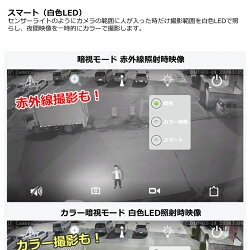 防犯カメラワイヤレス屋外PTZ旋回機能スピードドームカメラ夜間対応WiFiスマホ監視カメラAV-IPCAM08ptz