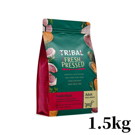 TRIBAL Fresh Pressed ドライフード ターキー 5kg Tribal Cold Pressed