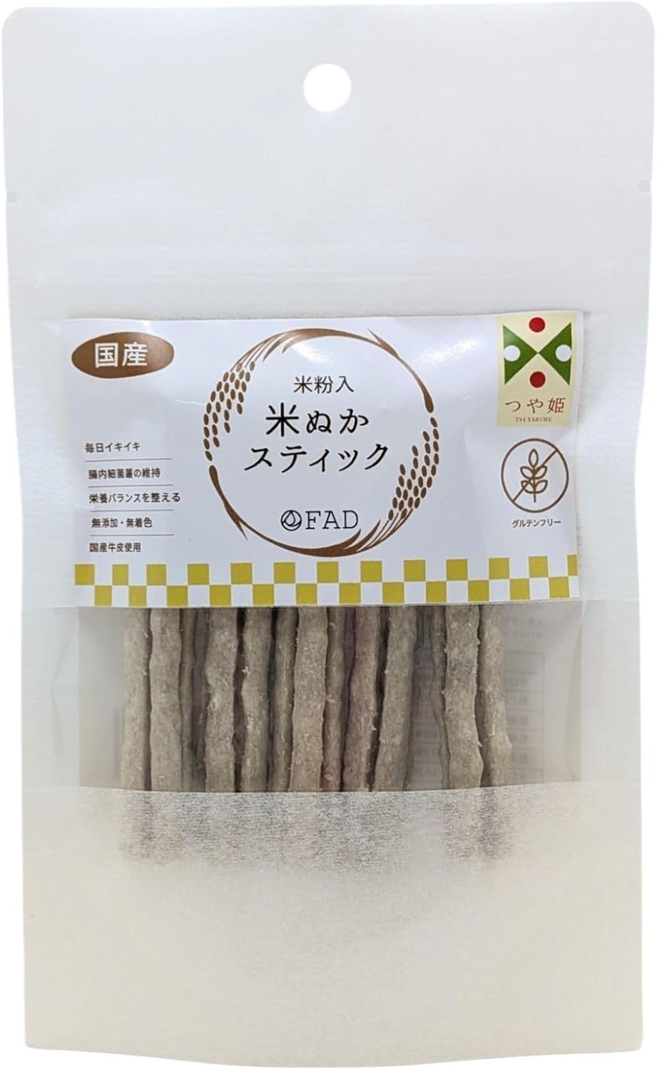 FAD ファッド 米ぬかスティック Sサイズ 5本入り 米粉入 ドッグおやつ デンタルガム 犬用 dad-way ダッドウェイ